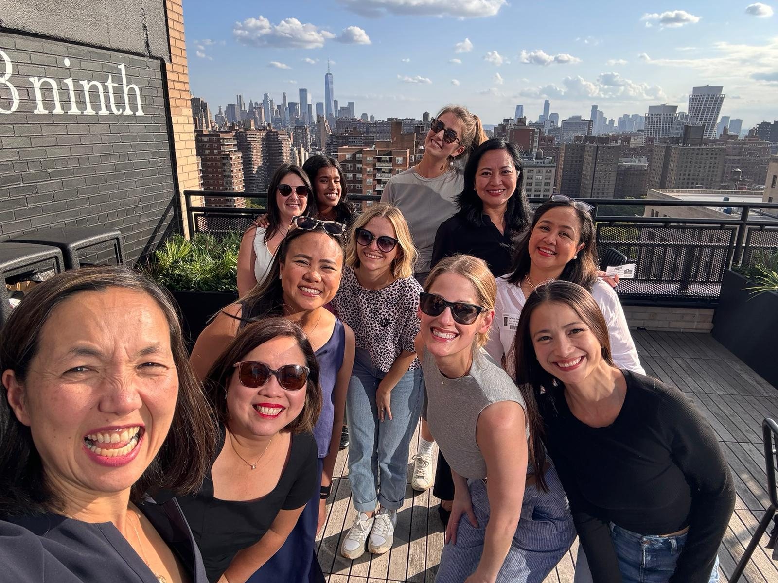 On the Rise — young women building together